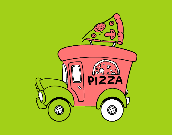 Food truck de pizza