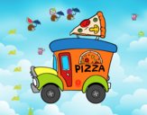 Food truck de pizza