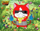 Jibanyan guiñando el ojo