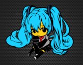 Miku Chibi vocaloid