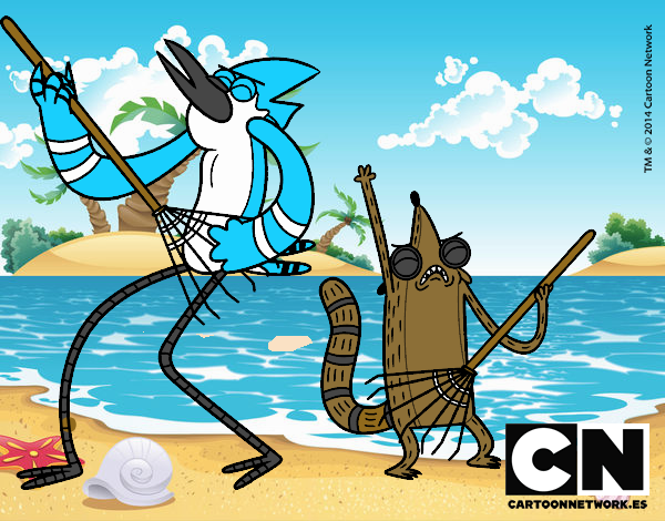 Mordecai y Rigby