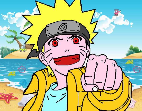 Naruto alegre