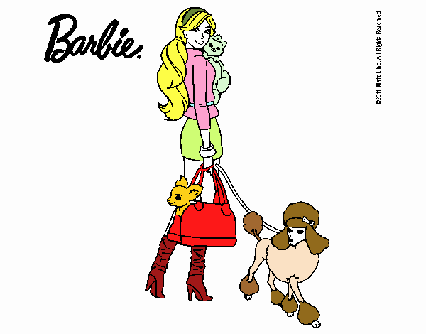 Barbie elegante