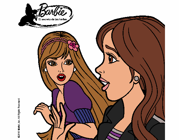 Barbie sorprendida