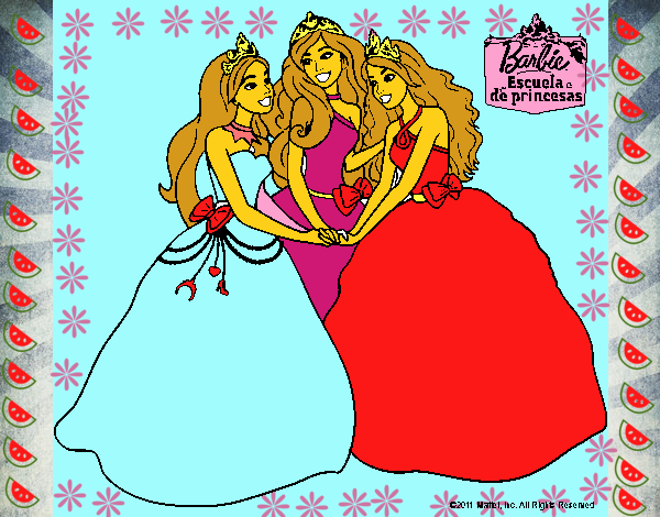 Barbie y sus amigas princesas