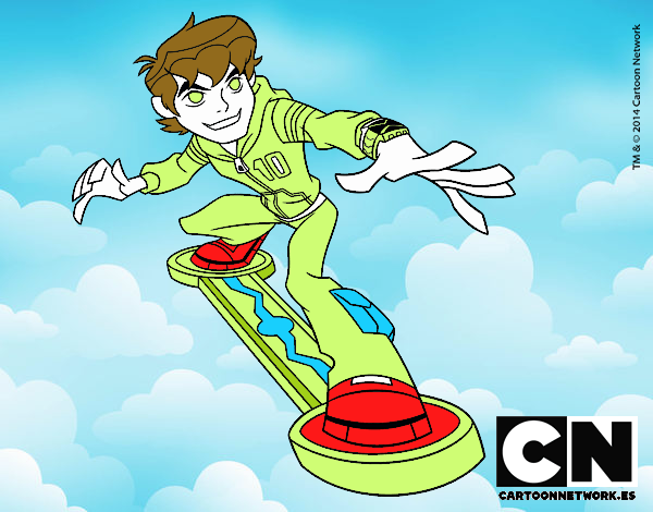 Ben 10 skateboard