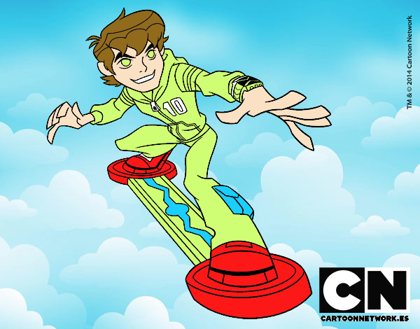 Ben 10 skateboard