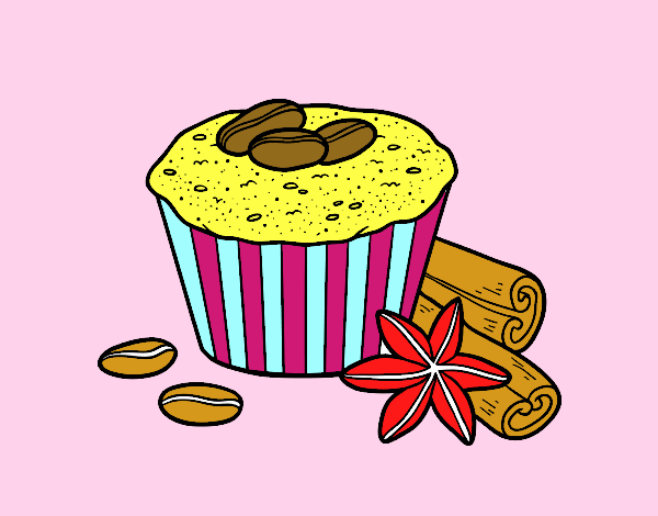 Cupcake de café