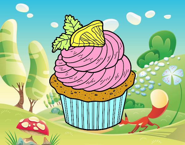 Cupcake de limón