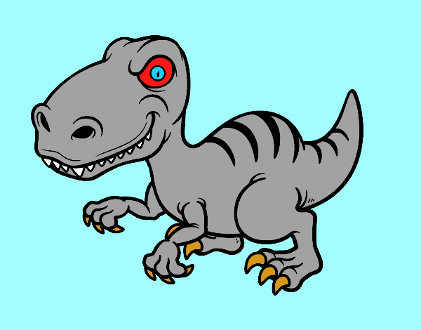 Dinosaurio velociraptor