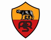 Dibujo Escudo del AS Roma pintado por Nico17