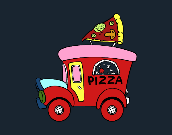 Food truck de pizza