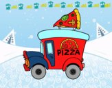 Food truck de pizza