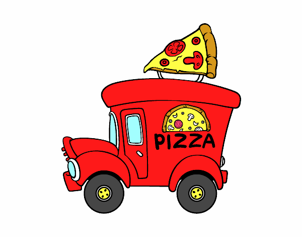 Food truck de pizza