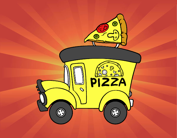 Food truck de pizza