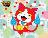 Dibujo Jibanyan feliz pintado por jesusal