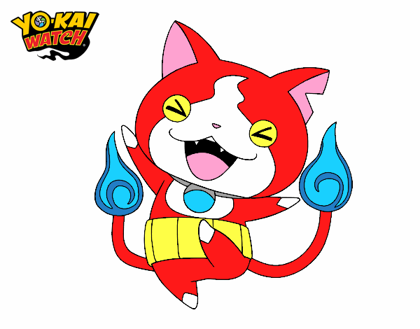 Jibanyan Feliz