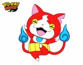 Jibanyan feliz