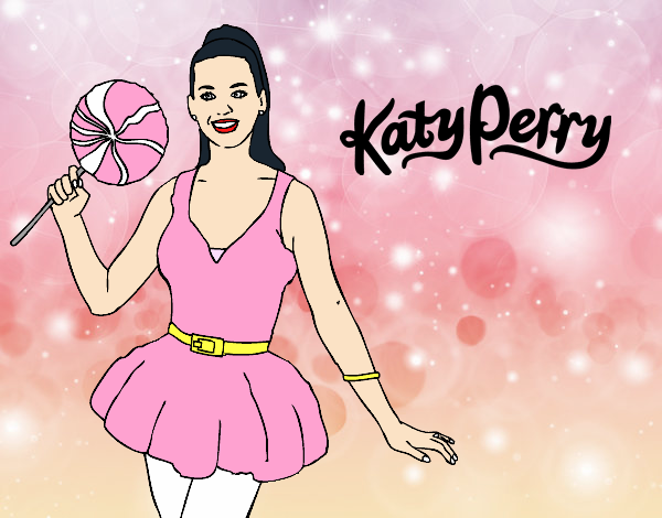 Katy Perry con piruleta