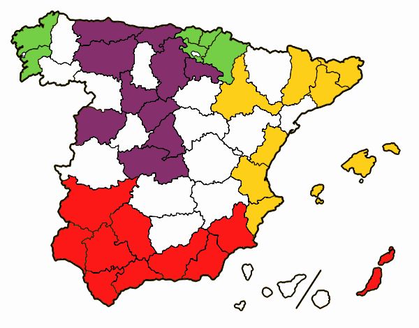 Las provincias de España