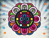 Dibujo Mandala flor creativa pintado por sofiydam