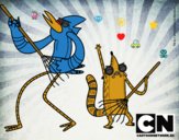 Mordecai y Rigby