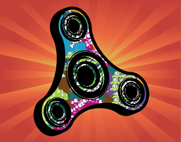 Un fidget spinner