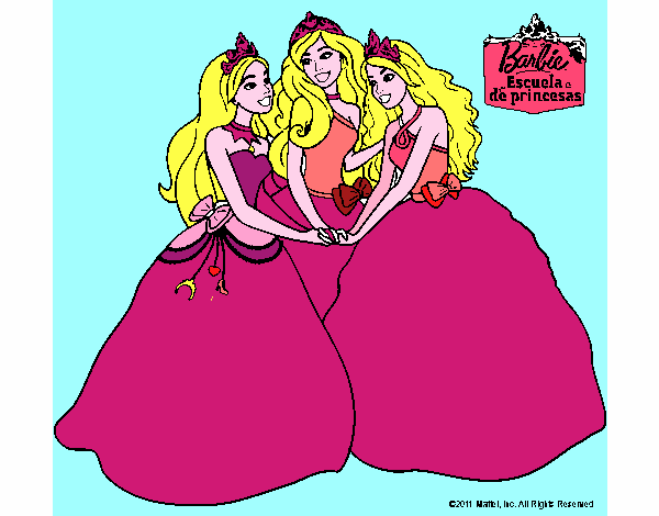 Barbie y sus amigas princesas