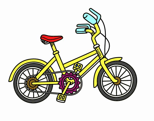 Dibujo de Bicicleta para niños pintado por en  el día 12-07-17 a  las 17:06:51. Imprime, pinta o colorea tus propios dibujos!
