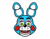 Cara de Toy Bonnie de Five Nights at Freddy's