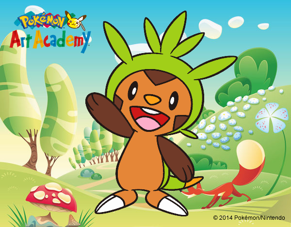 Chespin saludando