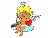 Cupido en una nube