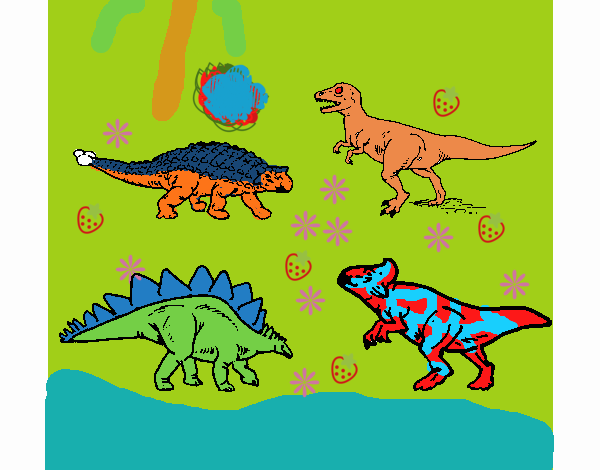 Dinosaurios de tierra