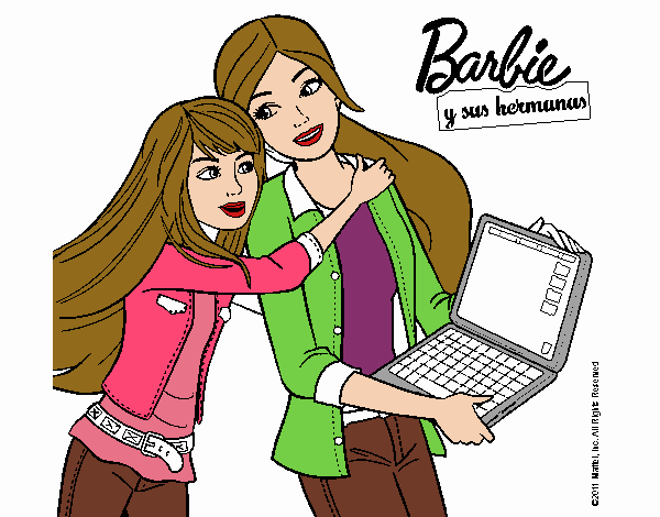 El nuevo portátil de Barbie