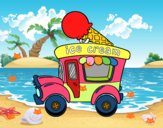 Food truck de helados