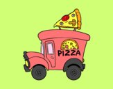 Food truck de pizza