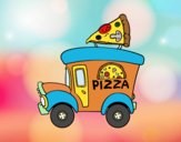 Food truck de pizza