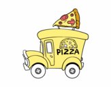 Food truck de pizza