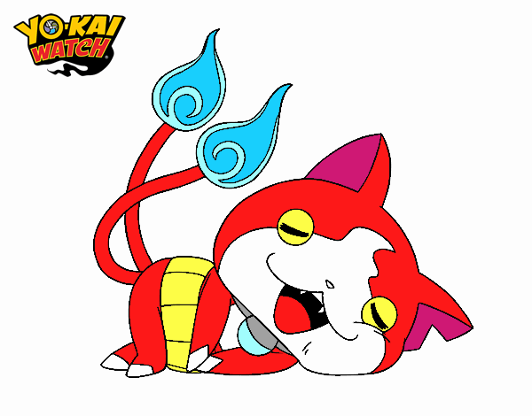 Jibanyan tumbado