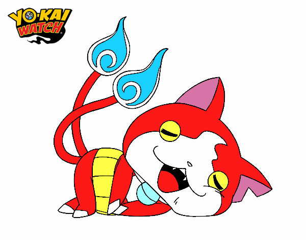 Jibanyan tumbado