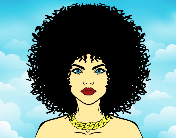 Peinado afro