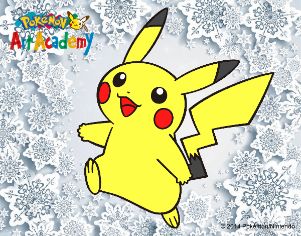 Pikachu en Pokémon Art Academy