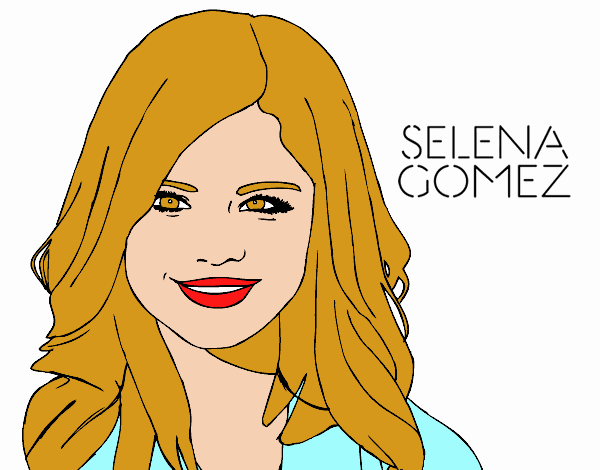 Selena Gomez sonriendo