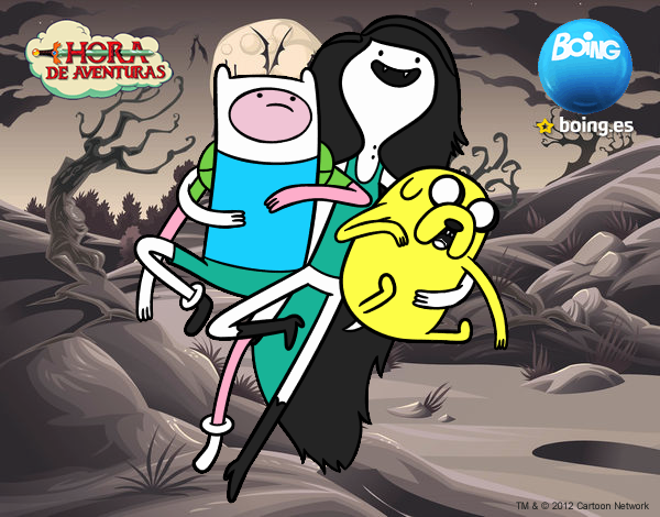 Volando con Marceline