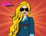 Barbie con gafas de sol