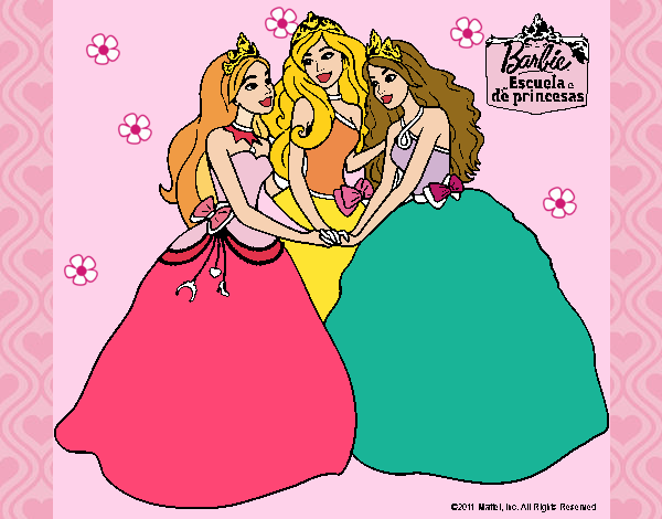 Barbie y sus amigas princesas