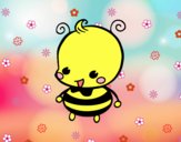 Dibujo Bebé abeja pintado por AndreaMGM
