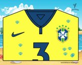 Camiseta del mundial de fútbol 2014 de Brasil