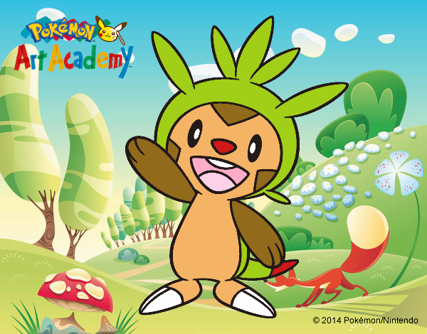 Chespin saludando