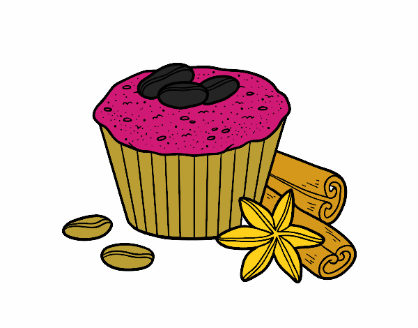 Cupcake de café